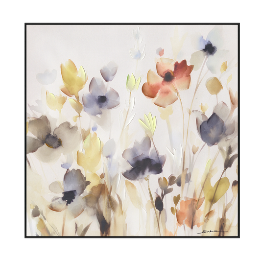 Dancing Petals Abstract Floral Art #M6077