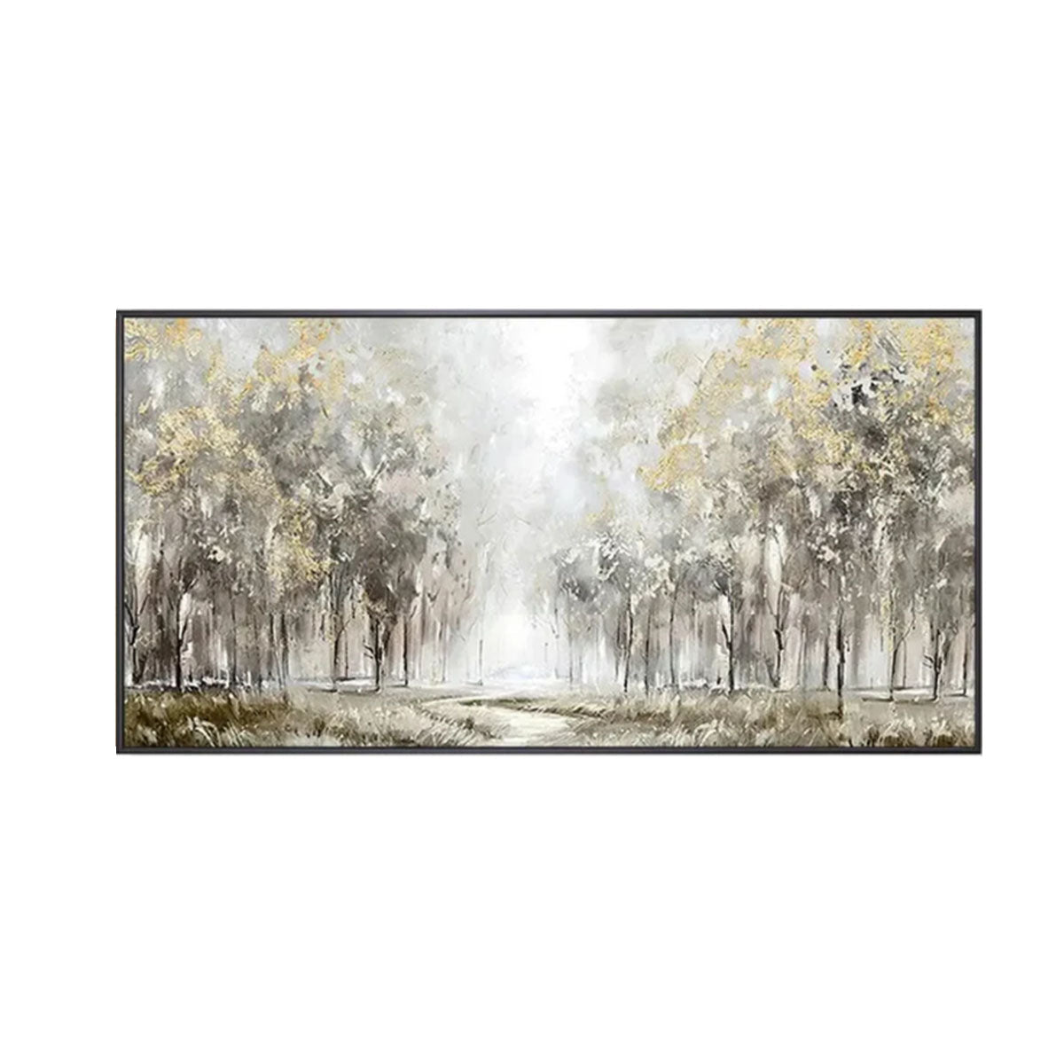 Soft Forest Landscape Painting