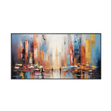 Abstract City Lights Painting