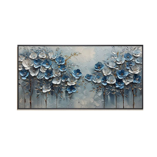 Textured Floral Painting