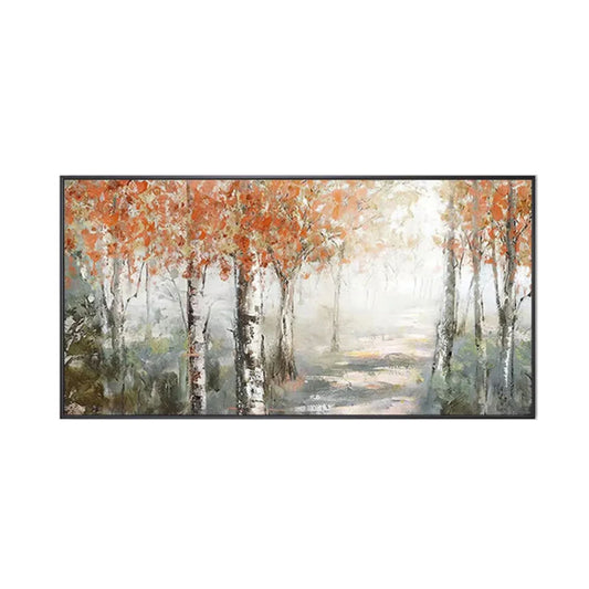 Autumn Forest Landscape Painting #AR028