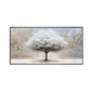 White Tree Textured Painting