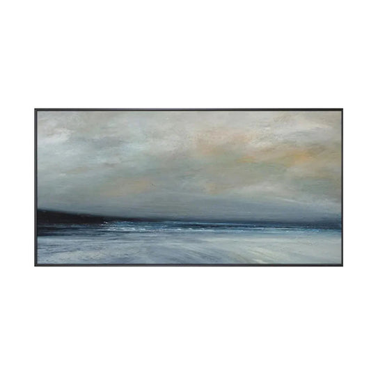 Misty Seascape Painting