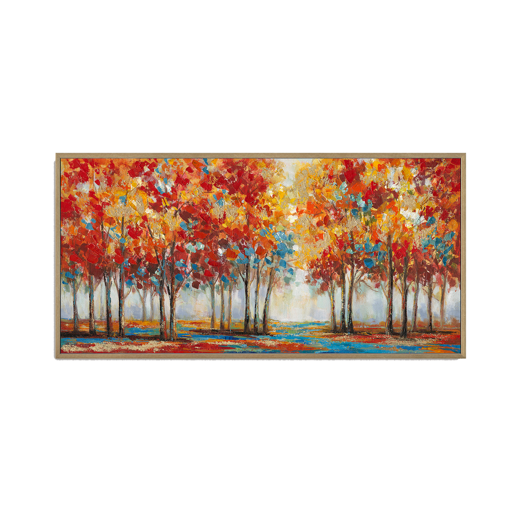 Modern Abstract Autumn Oil Painting #L0566