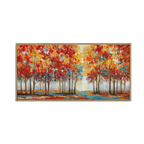 Modern Abstract Autumn Oil Painting #L0566