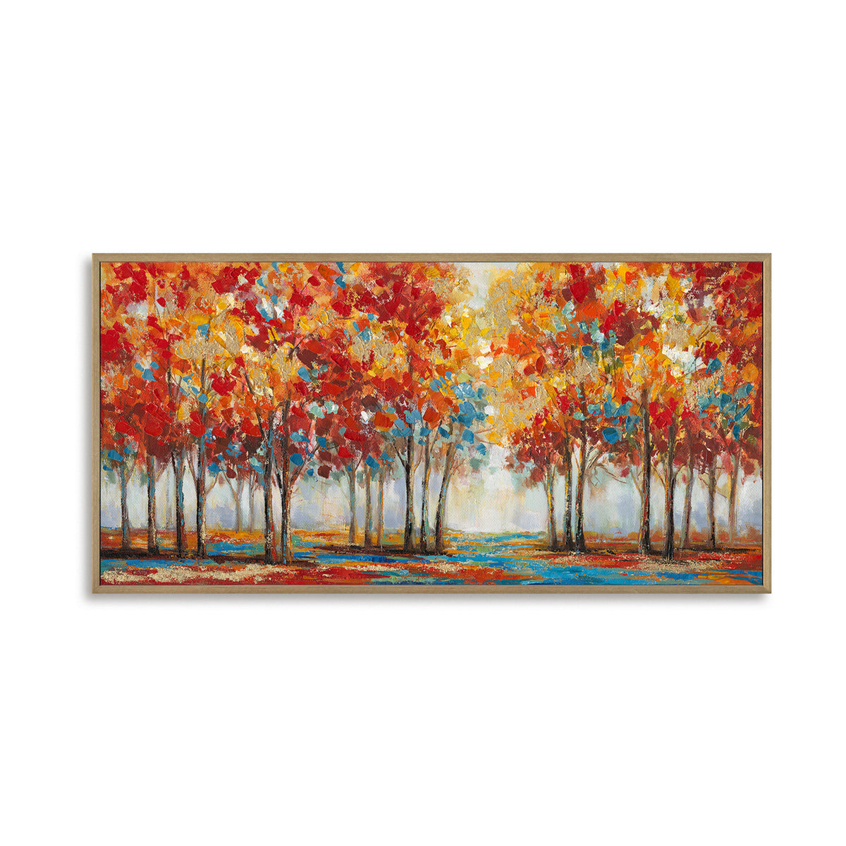 Modern Abstract Autumn Oil Painting #L0566