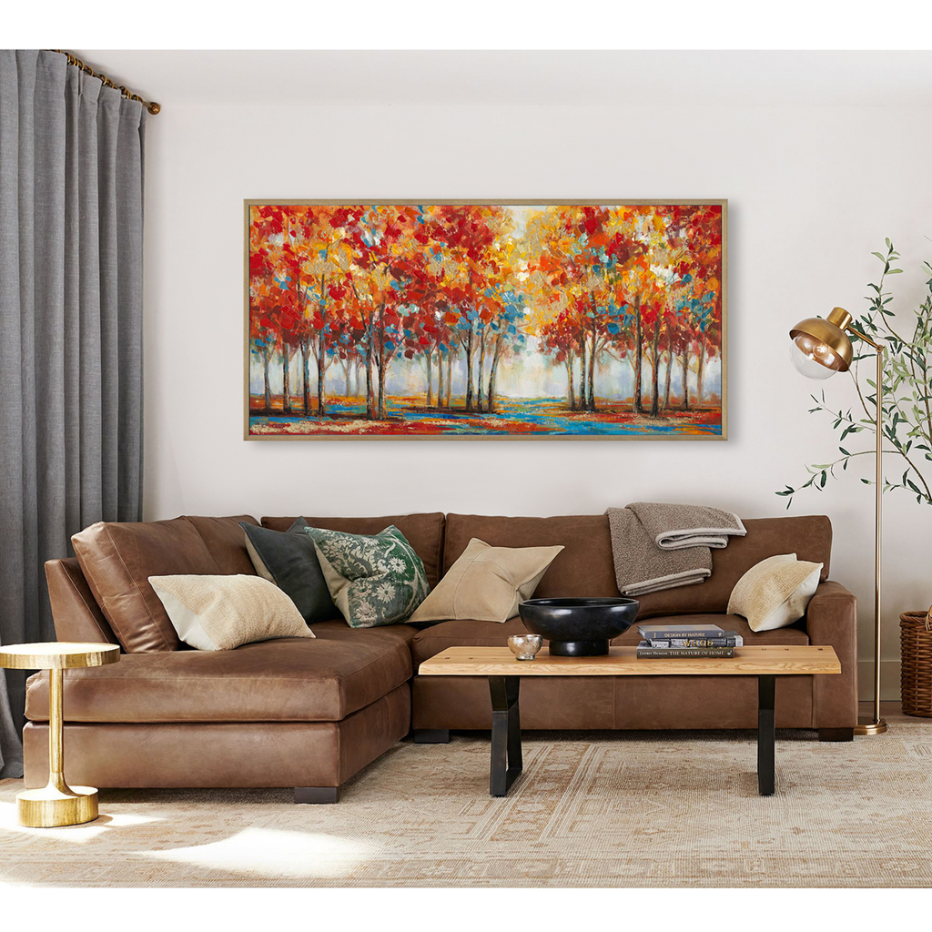 Modern Abstract Autumn Oil Painting #L0566