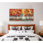 Modern Abstract Autumn Oil Painting #L0566