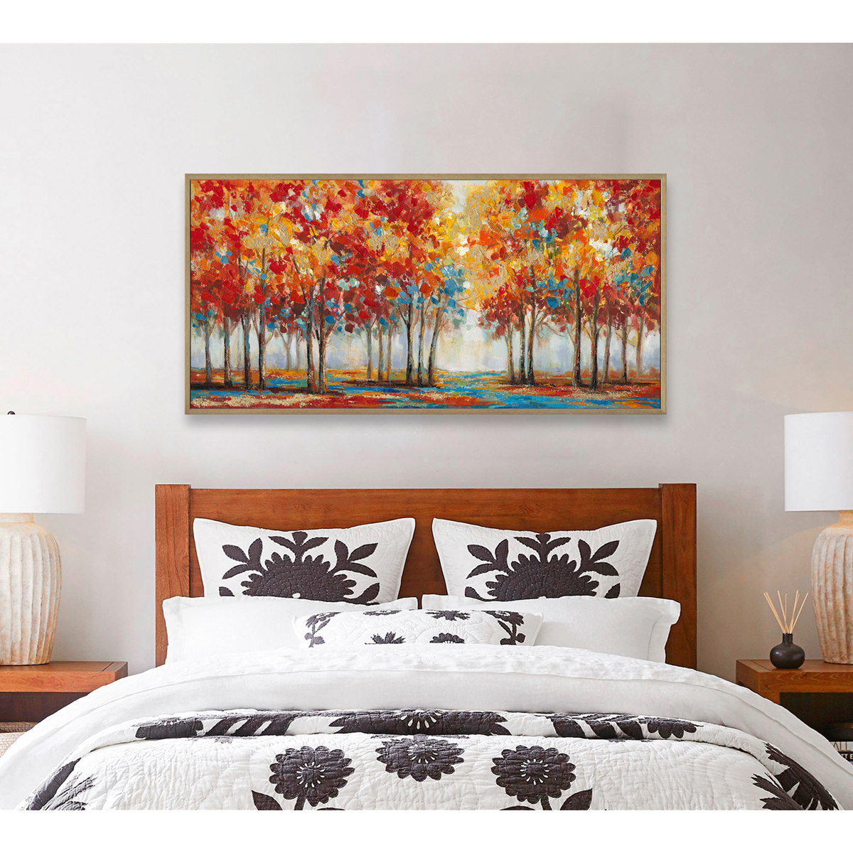 Modern Abstract Autumn Oil Painting #L0566