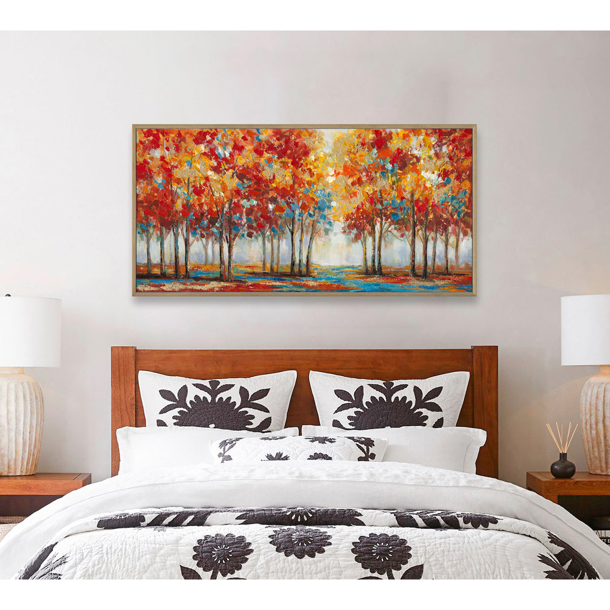 Modern Abstract Autumn Oil Painting #L0566