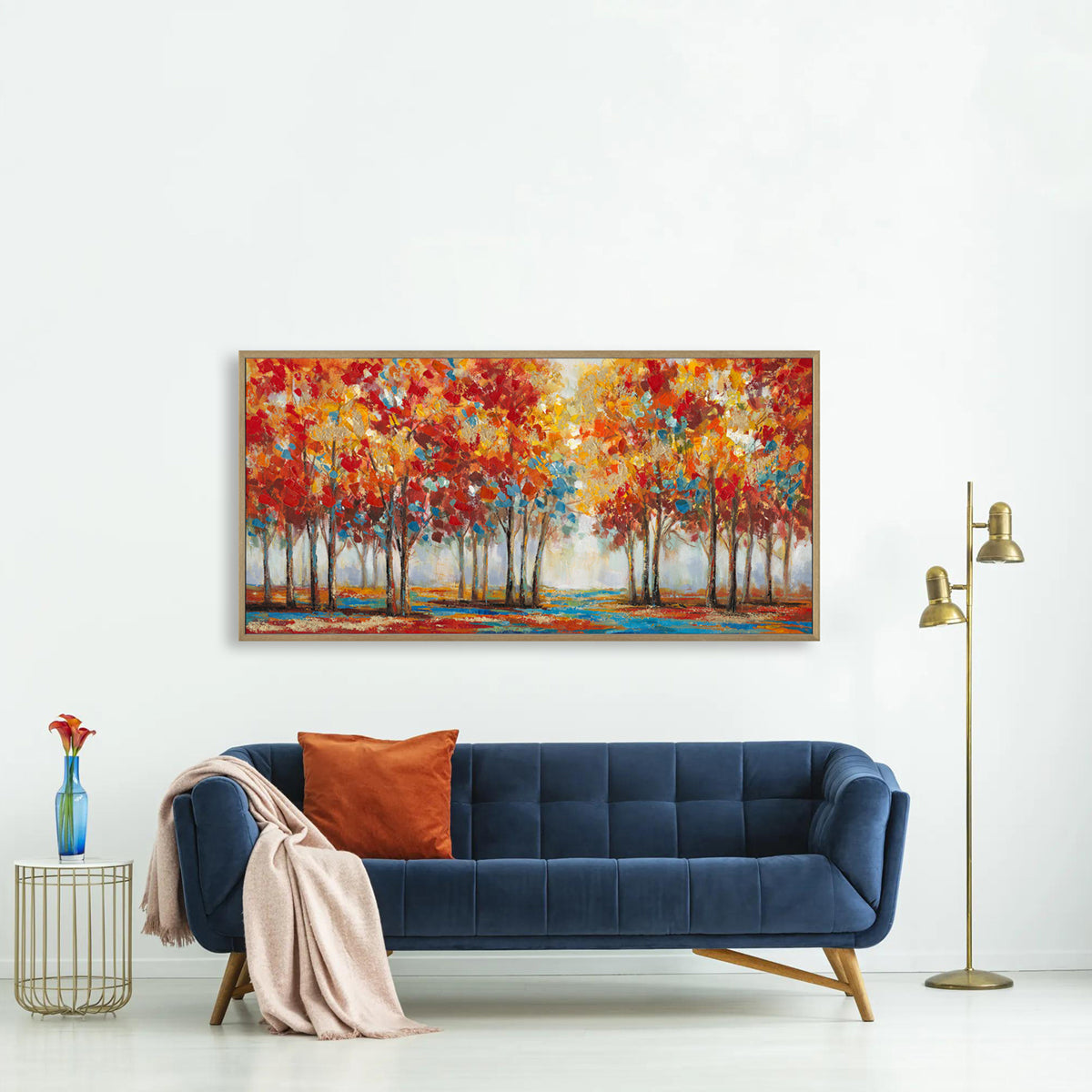 Modern Abstract Autumn Oil Painting #L0566