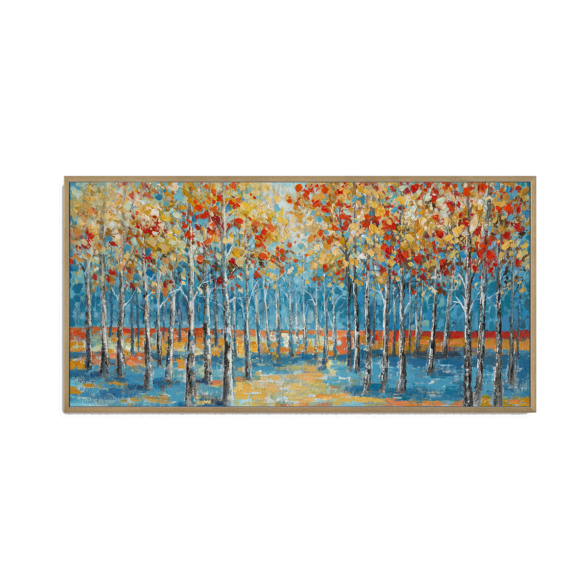 Modern Nordic Hand-painted Oil Painting #L0570
