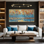 Modern Nordic Hand-painted Oil Painting #L0570