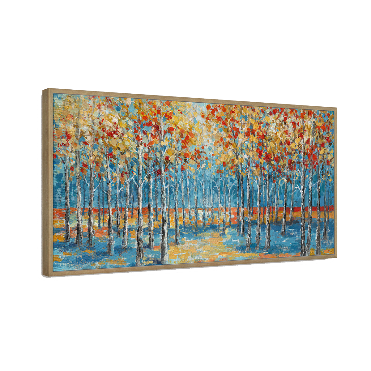 Golden Horizon Blue Forest #L0570