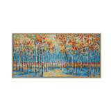 Golden Horizon Blue Forest #L0570