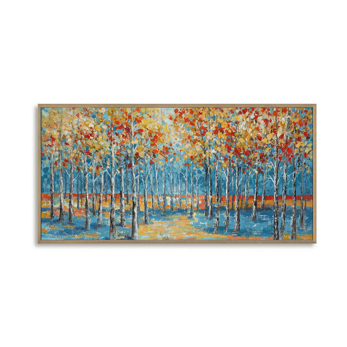 Modern Nordic Hand-painted Oil Painting #L0570