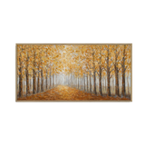 Amber Path Woodland Abstract #L0572