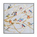 Spring Melody Birds Painting #L2505