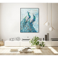 Blossom Majesty Peacock Painting #L3518