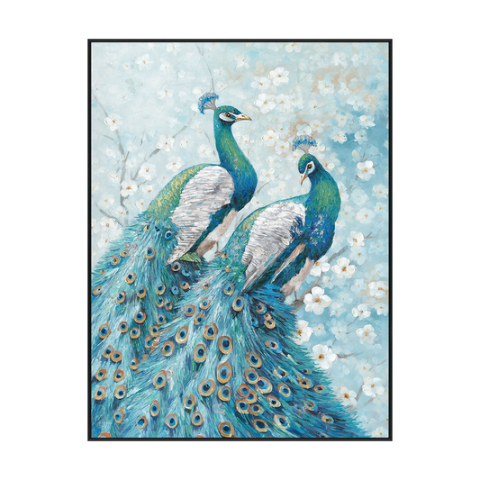 Blossom Majesty Peacock Painting #L3518