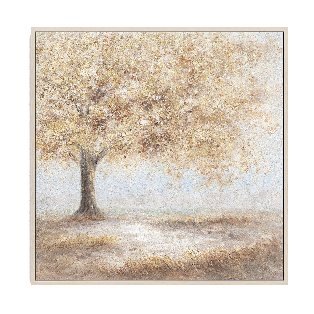 Modern Large Colorful Tree Wall Art #L4544