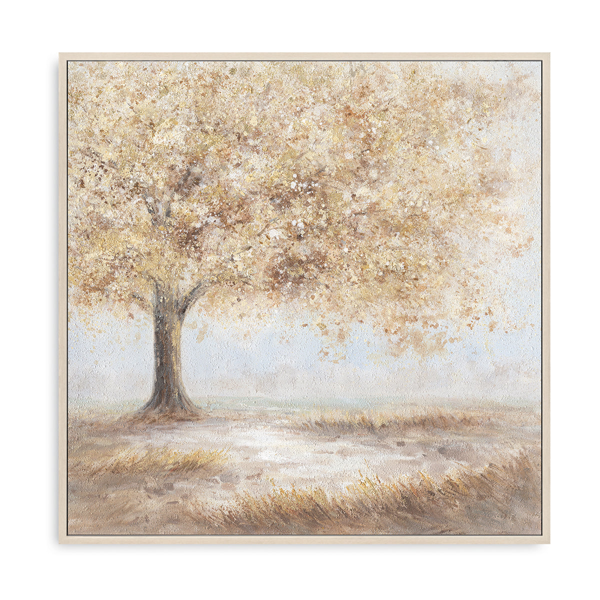 Modern Large Colorful Tree Wall Art #L4544
