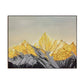 Sunrise Mountain Abstract Painting