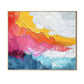Colorful Abstract Palette Knife Painting