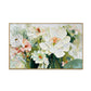 Ivory Bloom–Textured Floral Oil Painting