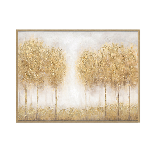 Golden Ensemble Textured Trees #L4547