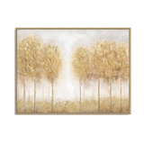 Golden Ensemble Textured Trees #L4547