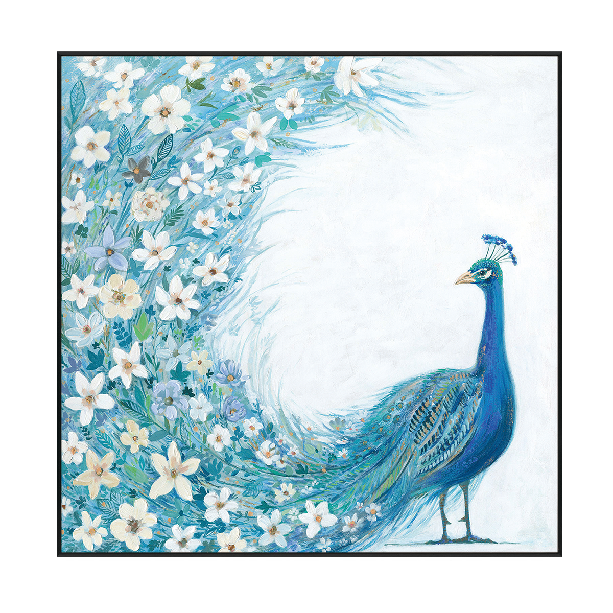 Blossom Grace Peacock Painting #L5516