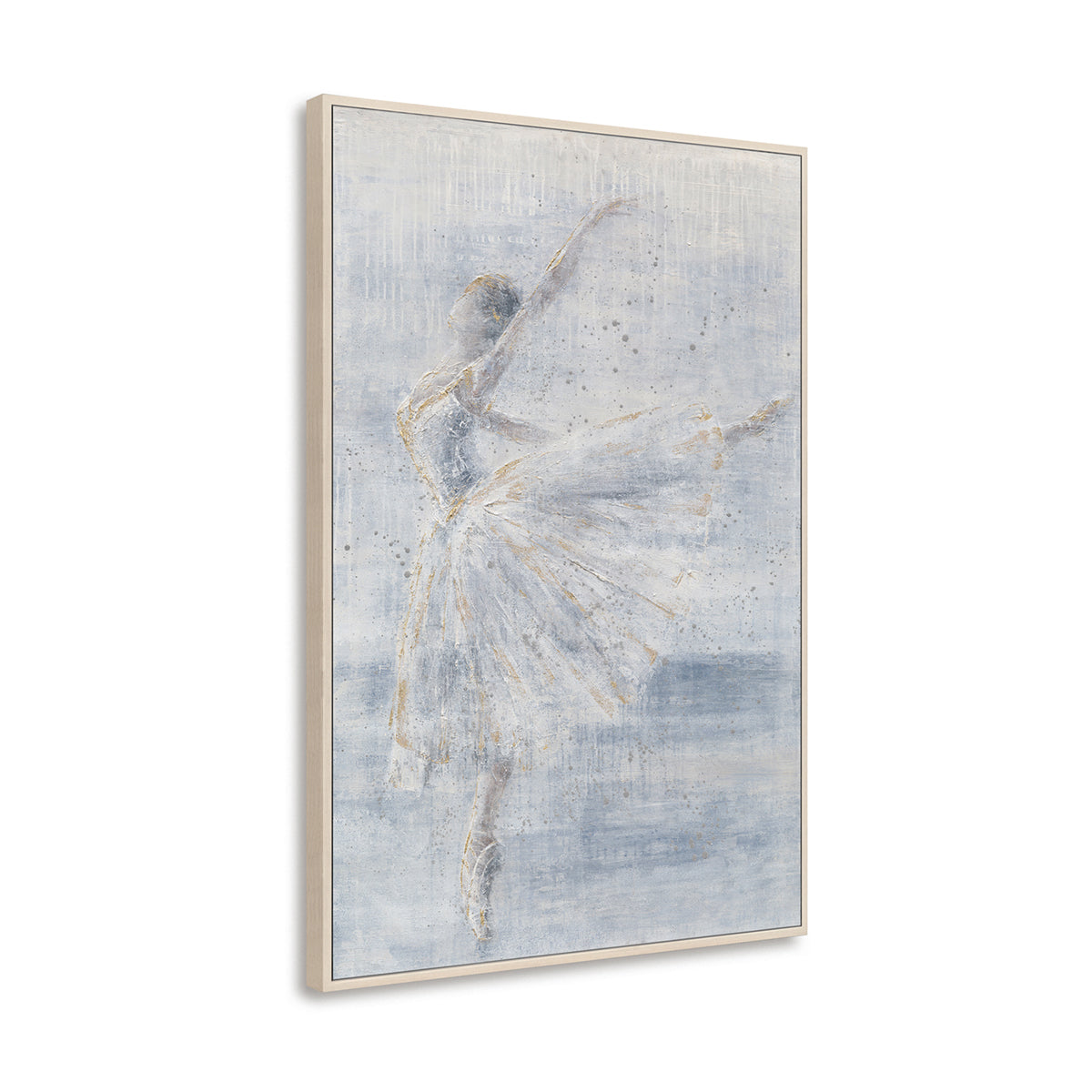 Dreamy Ballerina Hand-painted Oil Painting #M0708