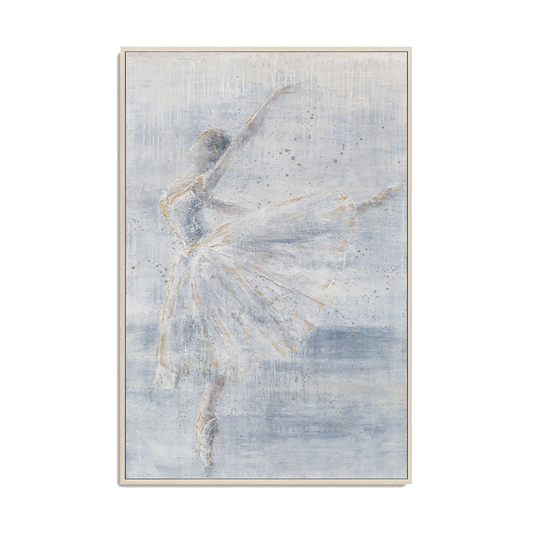 Ethereal Ballerina Blue Dance Painting #M0708