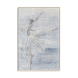 Ethereal Ballerina Blue Dance Painting #M0708