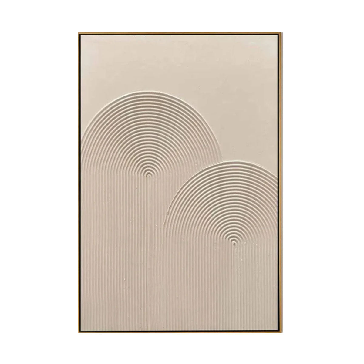 Minimalist Beige Textured Painting