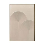 Minimalist Beige Textured Painting