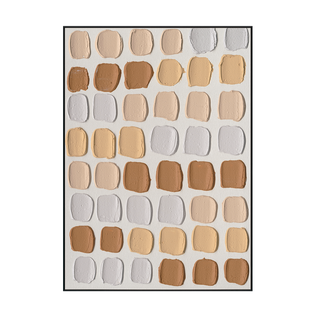Tone Mosaic Warm Abstract Texture #M2565