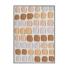 Tone Mosaic Warm Abstract Texture #M2565