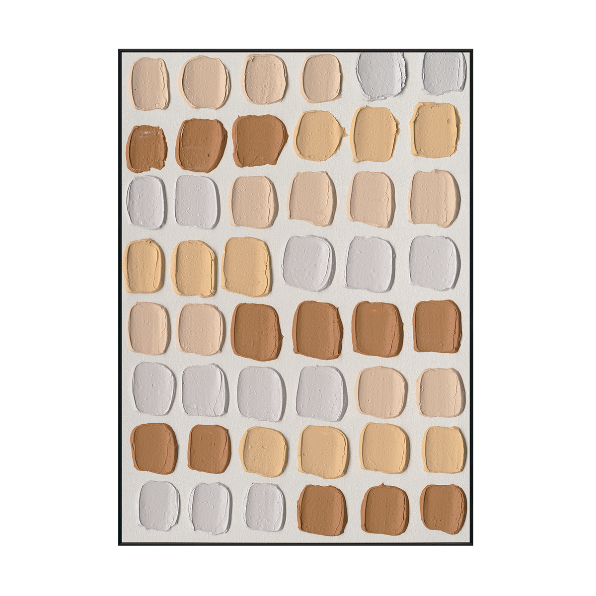 Tone Mosaic Warm Abstract Texture #M2565