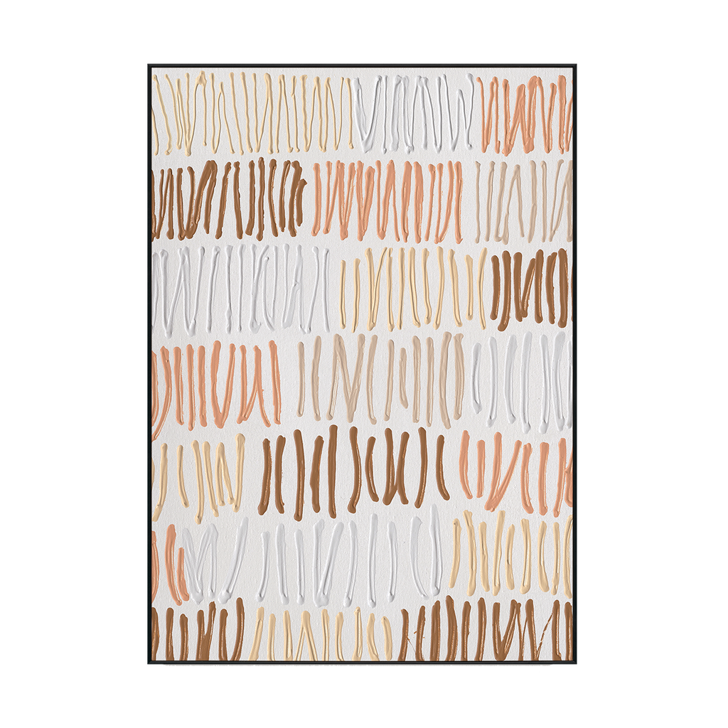 Rhythm Strokes Colorful Abstract #M2566
