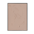 Minimalist Nude Pink Textured Wall Art #M2578