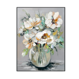 Elegant Bloom Textured Floral with Gold #M2724