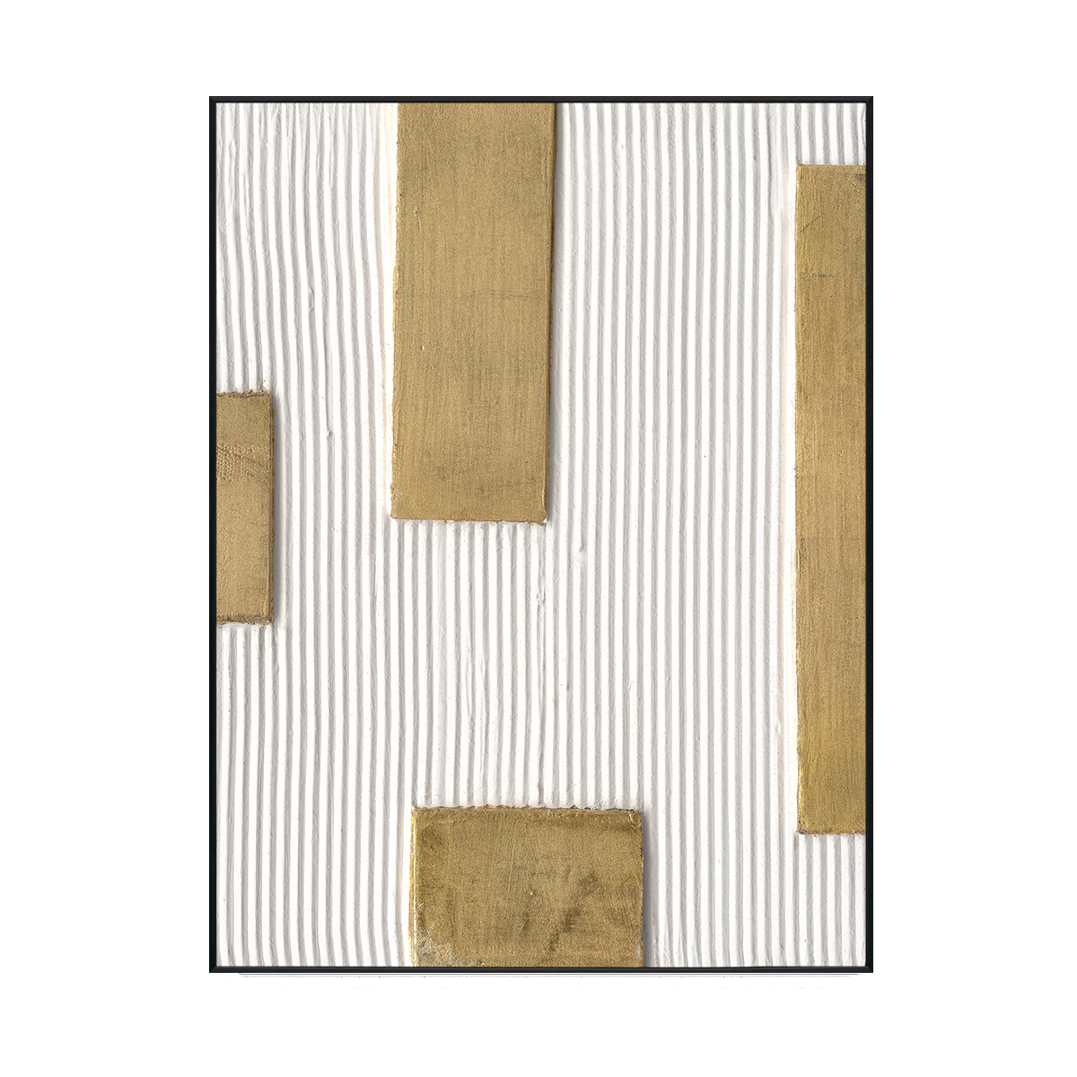 Golden Sequence Geometric Textured Art #M4675