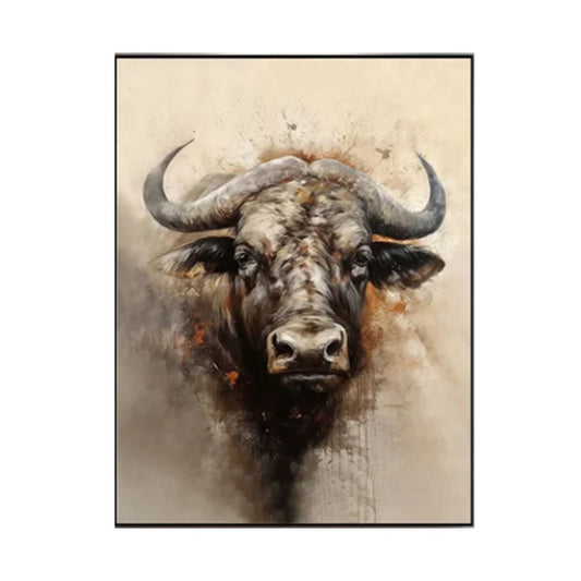 Ember Strength Bull Painting