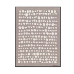Field of White Dots Minimal Abstract Texture #M5680-3