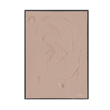 Nude Harmony Beige Textured Canvas #M2578