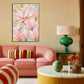 Blush Magnolia Romantic Abstract Painting #M3528