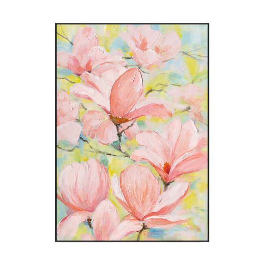 Spring Magnolia Graceful Floral Abstract #M3530