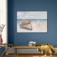 Resting Boat Coastal Landscape Painting #M3543